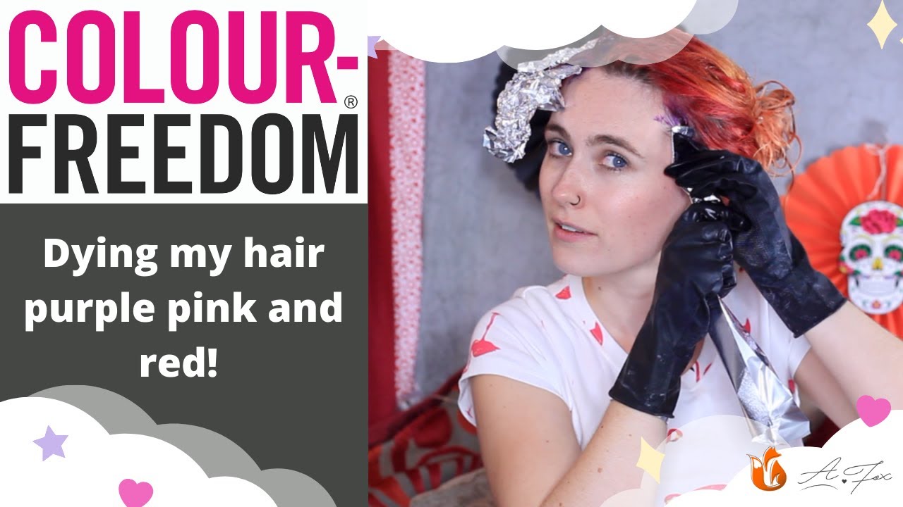 Colour Freedom vegan hair dye - YouTube