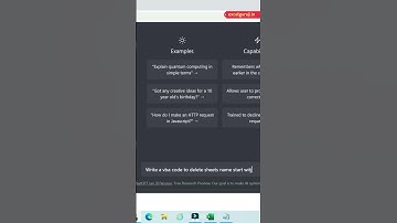 Delete Multiple Sheets Using ChatGPT #shorts
