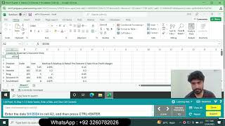 Excel Chapter 1: Hands-On Exercise 1 Simulation Training | Excel Chapter 1 Hands On Exercise 1 Simu