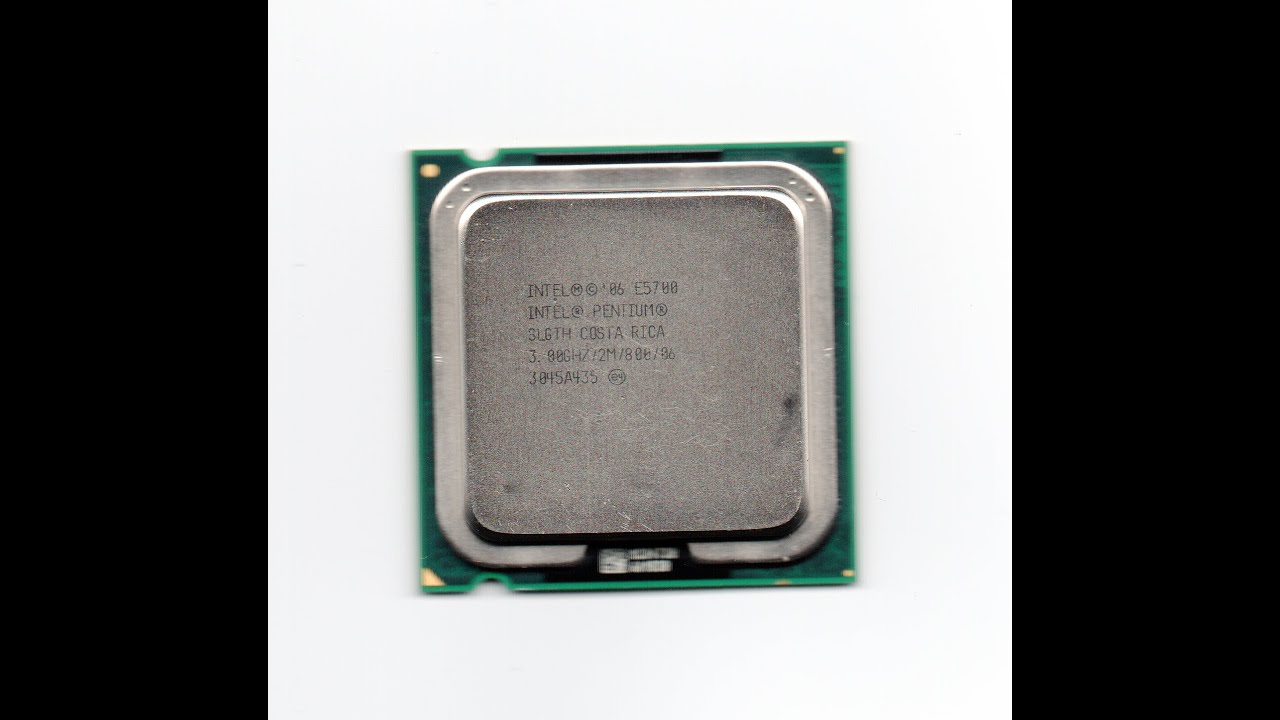 Apresentação Processador Intel Dual Core E5700 3.00hz Lga 775 2Mb Cache Fsb 800Mhz