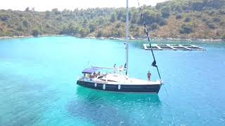Sailing in Croatia with my Mavic Pro