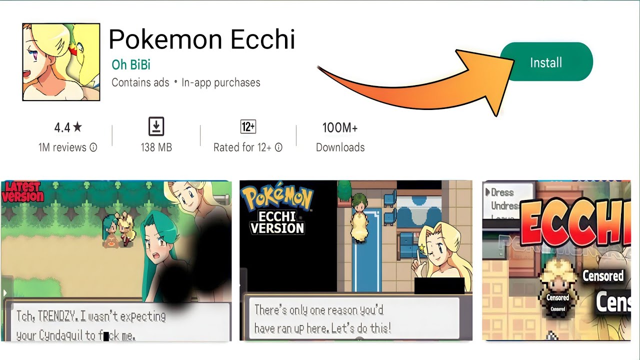 How To Play Pokemon Ecchi Game On Android 2023
