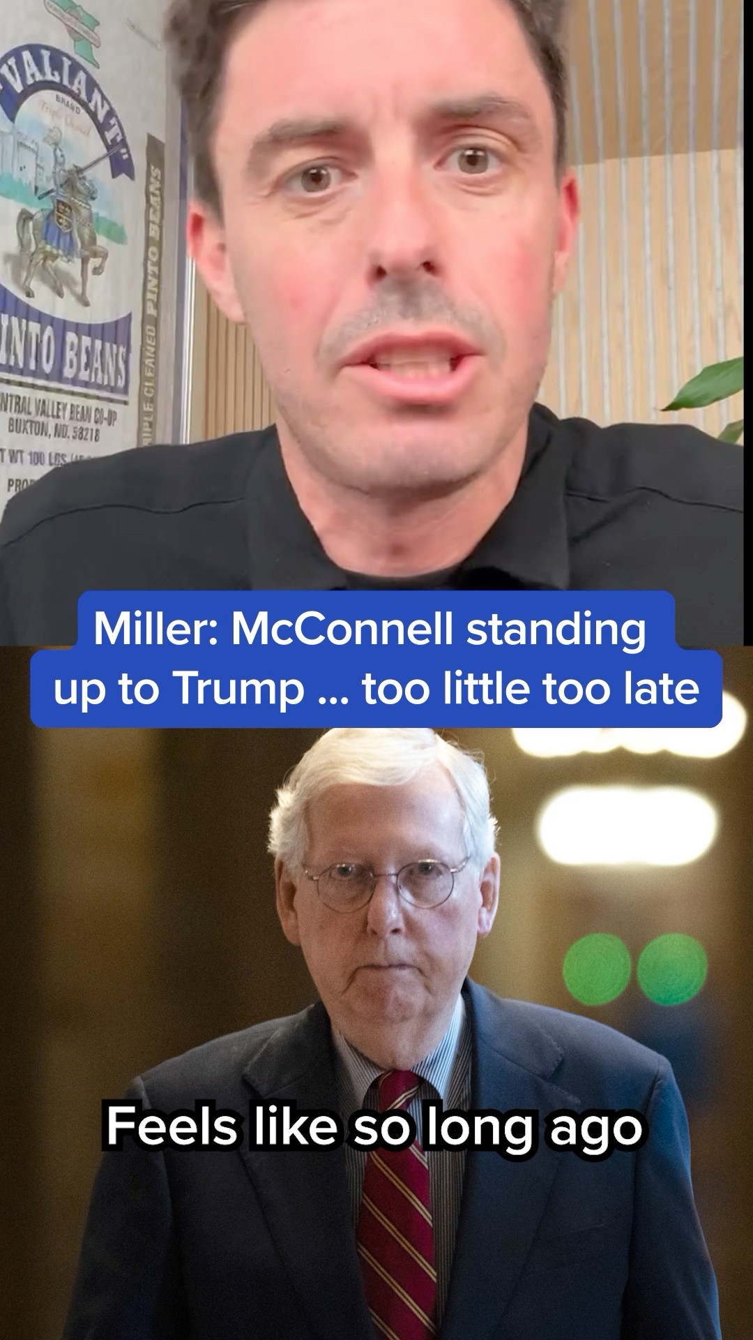 Miller: Mitch McConnell standing up to Trump is too little too late