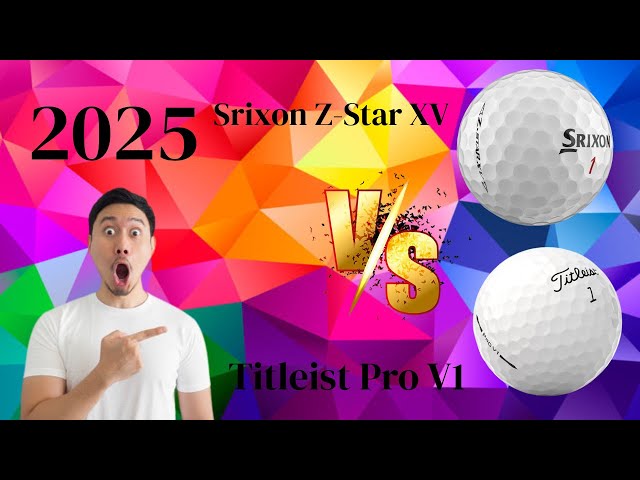 Srixon Z Star XV vs Titleist Pro V1 for Distance and Spin Review