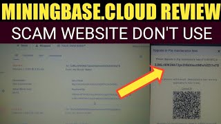 Miningbase.cloud review | Miningbase.cloud is scam | Miningbase.cloud payment proof | Miningbase web