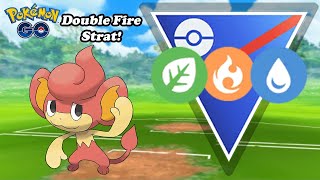 PANSEAR LEADS DOUBLE FIRE STRAT IN ELEMENT CUP GBL | Pokemon Go Battle League PvP