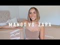 MANGO VS ZARA HAUL + TRY ON | Hello October