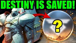 DESTINY HAS BEEN SAVED! (Official Bungie Announcement!)