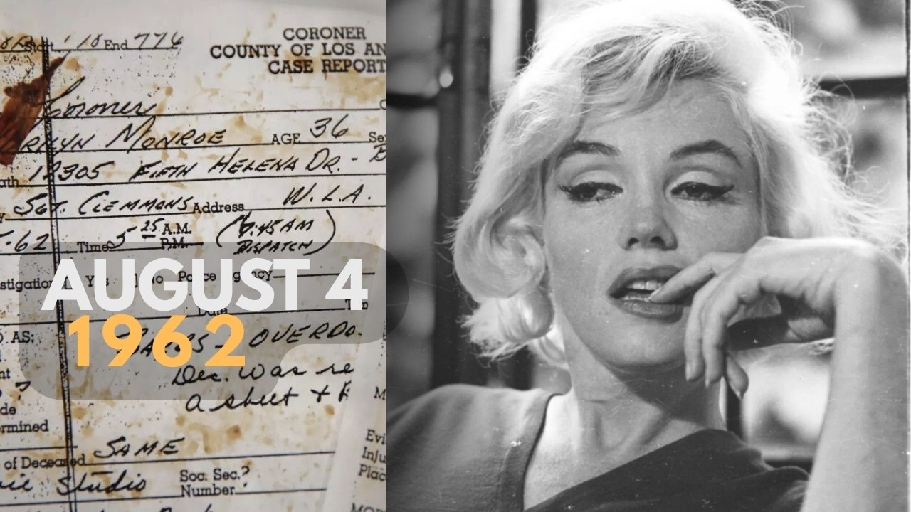 August 4, 1962 Reconstructing Marilyn Monroe’s Last Day