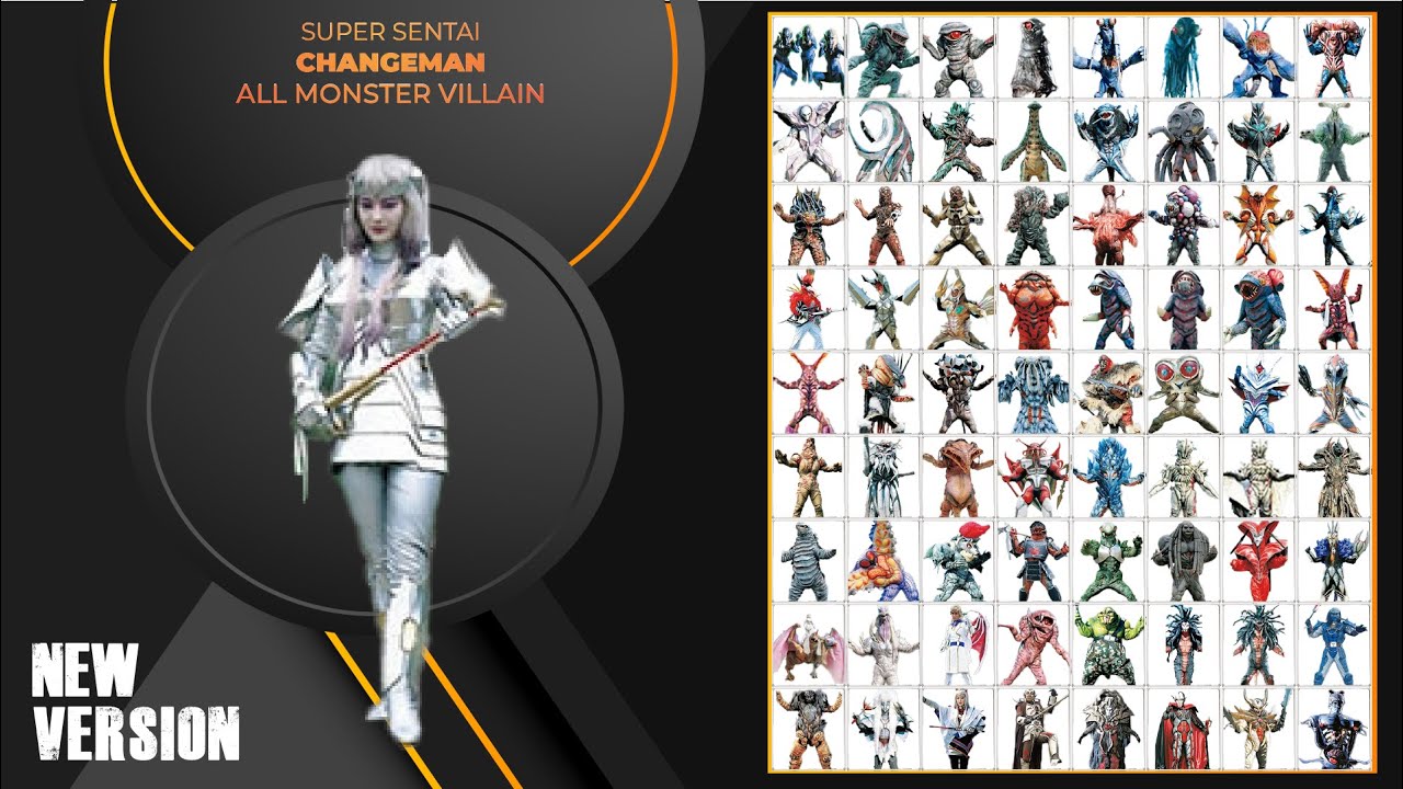 Changeman All Monster Villain