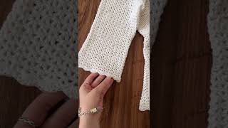 It’s true 🩵 Zena top crochet pattern in progress #crochet