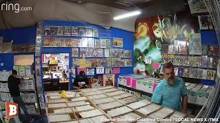 Actor Ray Buffer Caught on Camera Allegedly Stealing Multiple Comic Books