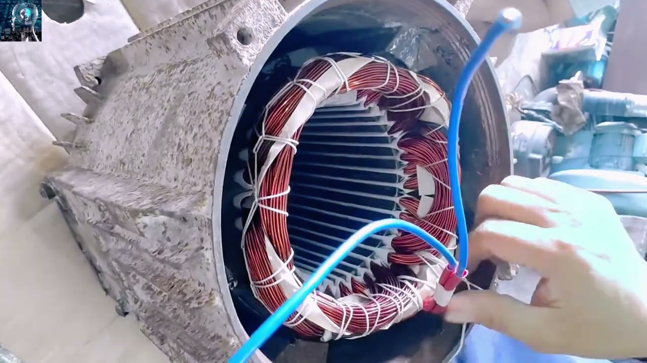 UA ELECTRIC New motor winding again part (3)