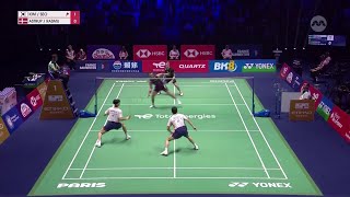 Kim/Seo (KOR) vs Astrup/Rasmussen (DEN) | TotalEnergies BWF Badminton World Championships 2025