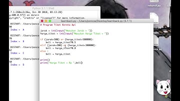 Python Program - Diskon Tiket Kereta Api