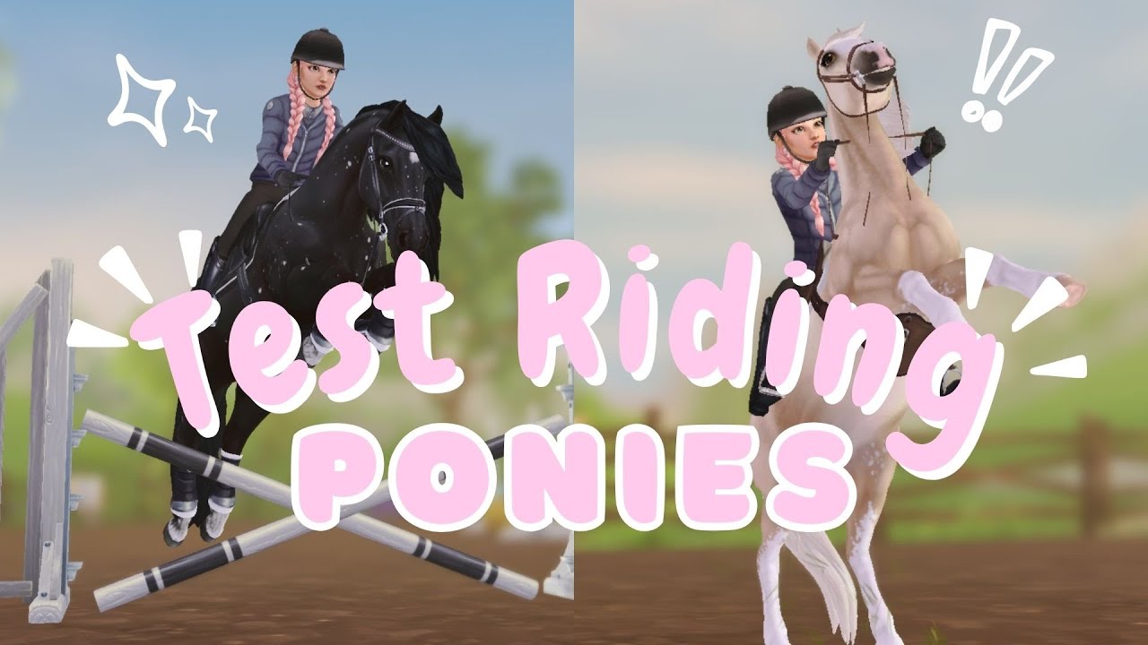 Тест-драйв пони ✨ Преследование, трата денег и влюбленность || SSO RRP