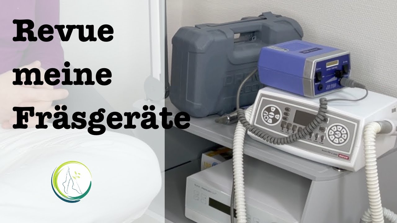 Ревю, мои фрезерные приспособления (устройства по уходу за ногами)