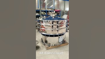 The working principle of the rotary vibrating screen, the characteristics of the vibro sieve machine