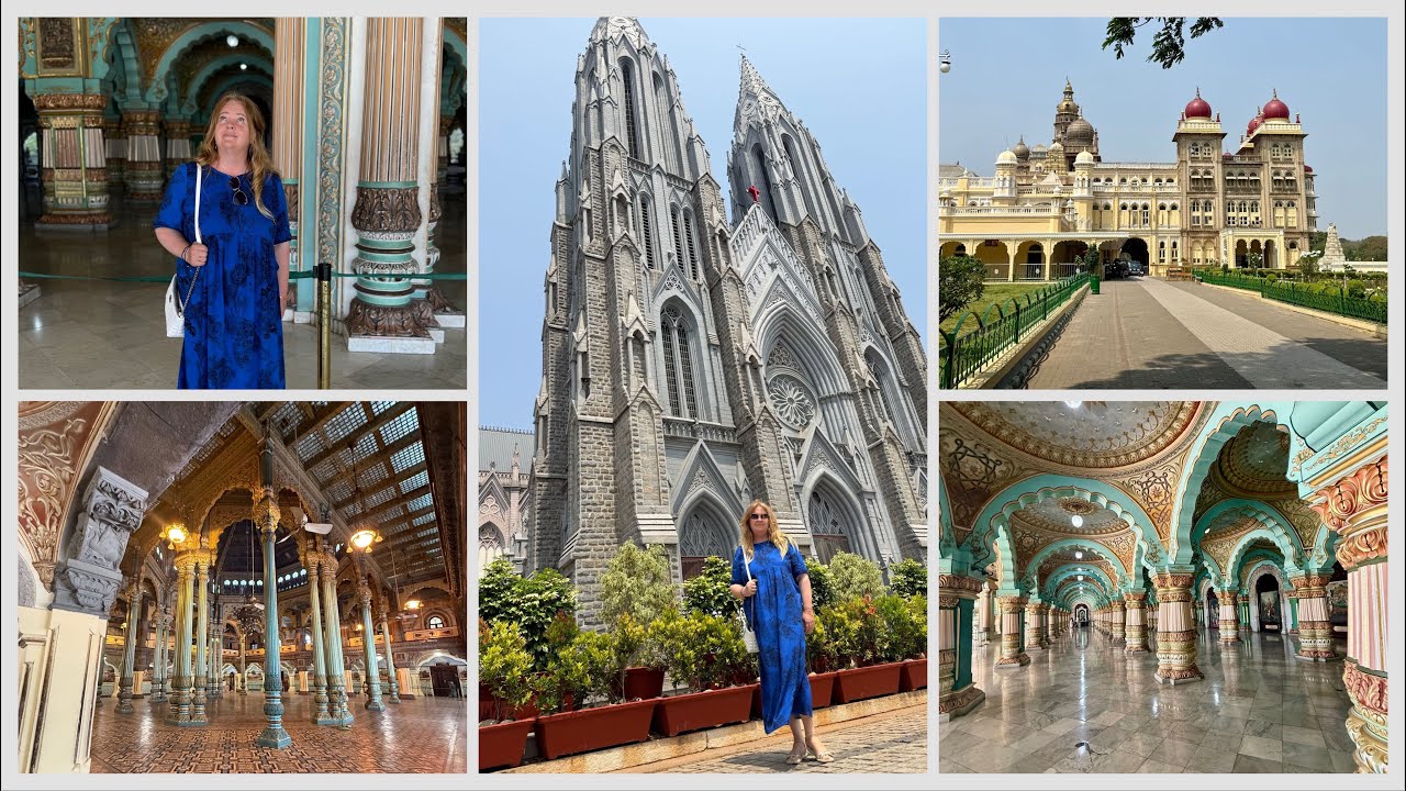 #25 Это лучшее, что я видела в Индии! Красивейший дворец Майсура! Необычный собор. Майсур удивляет!