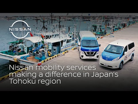 Nissan mobility services making a difference in Japan’s Tohoku region