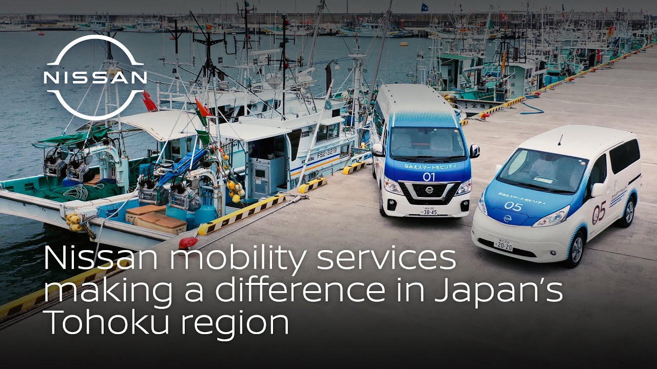 Nissan mobility services making a difference in Japan’s Tohoku region