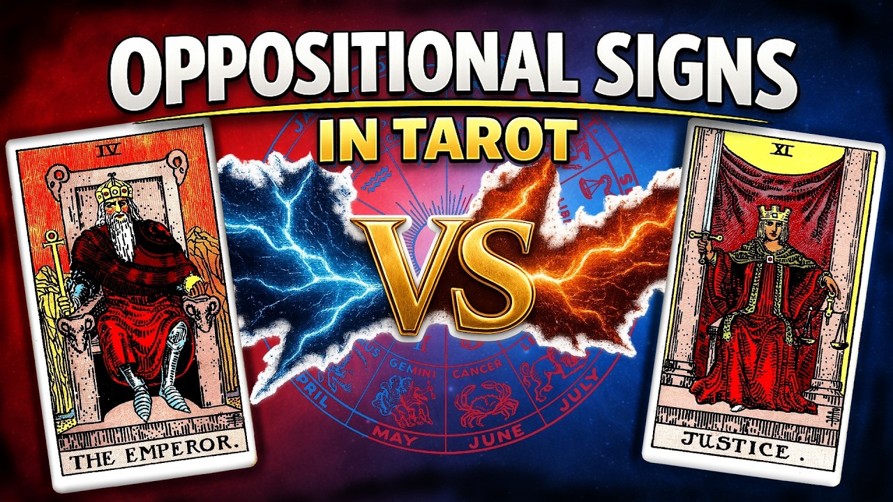 How Oppositional Signs Change a Tarot Reading | Tarot + Astrology