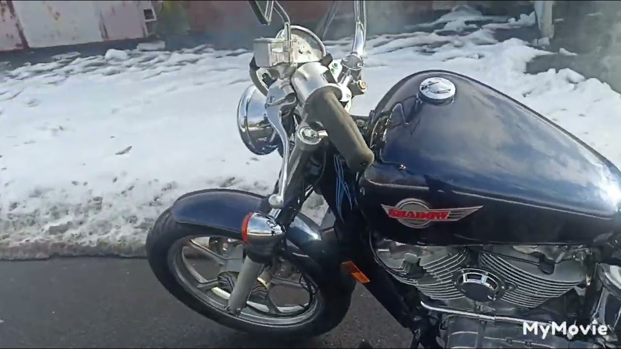 Honda Shadow po roku