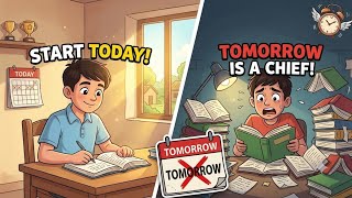 Tomorrow Never Comes | Inspirational Moral Story for Students