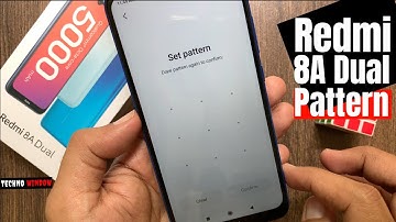 How to Set Pattern Lock in Redmi 8A Dual