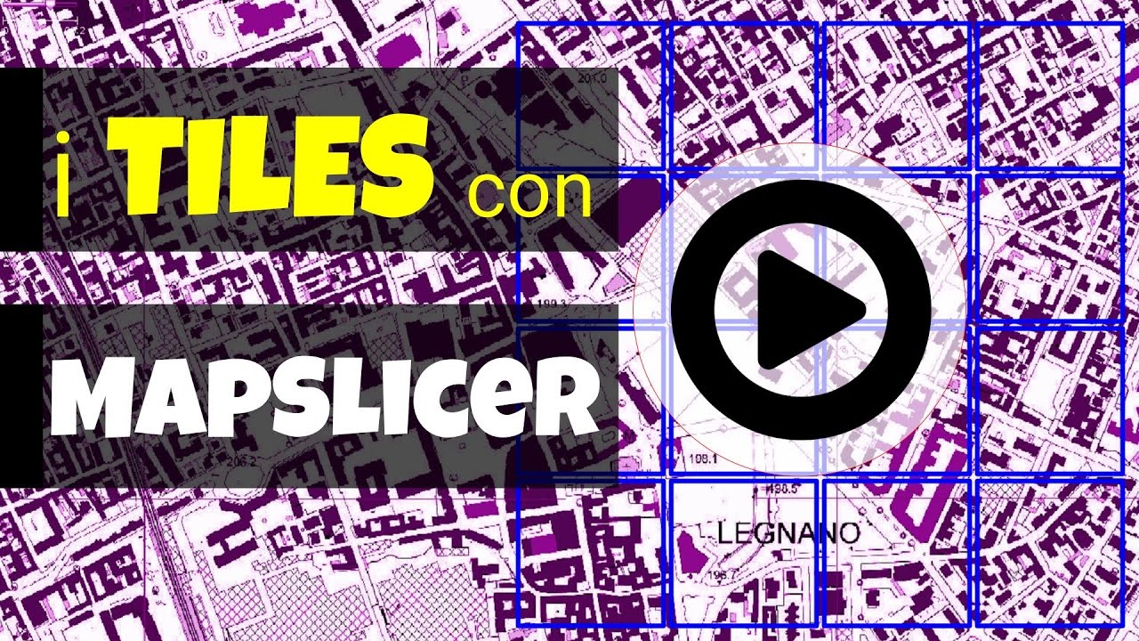 MapSlicer - OSGeo, per creare pacchetti di tile per le mappe web (GIS047)