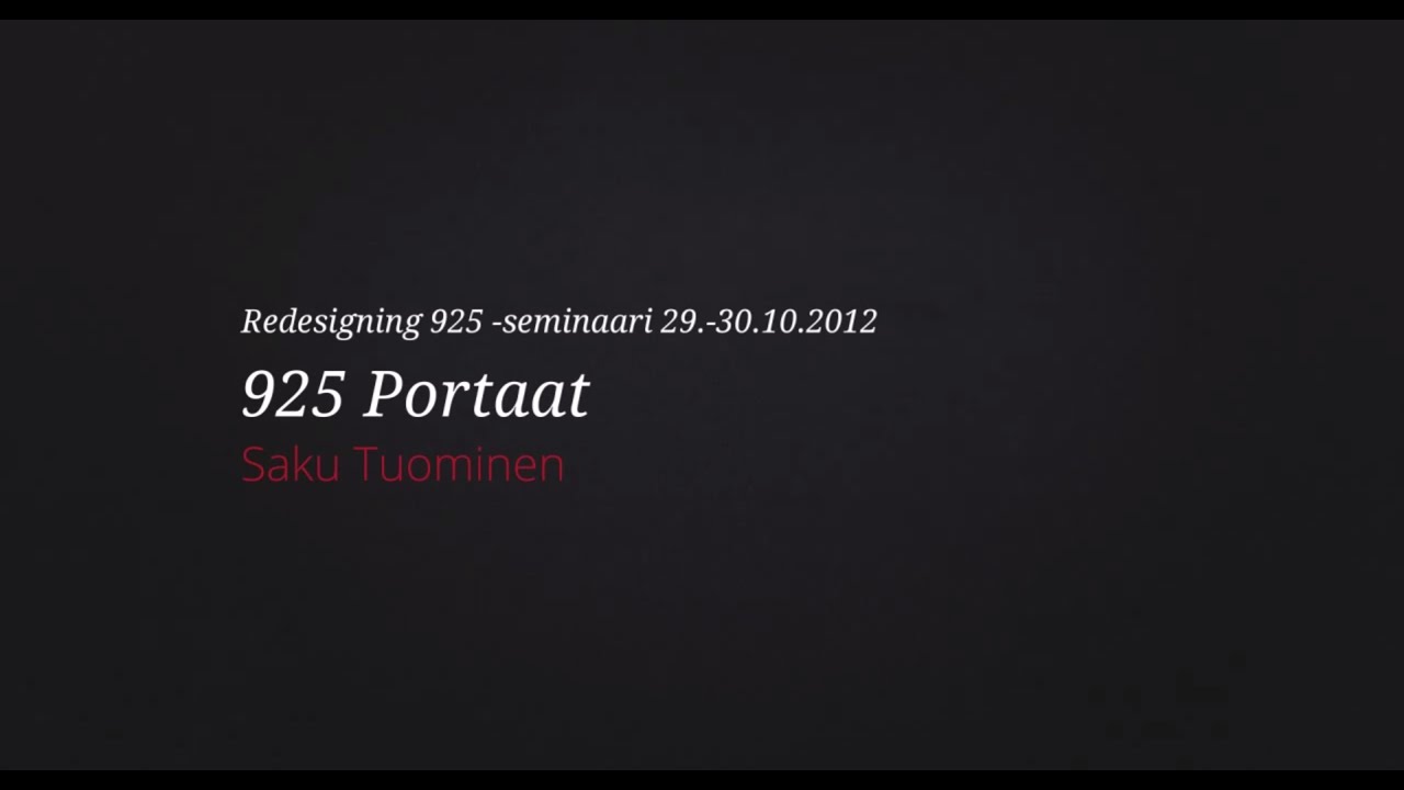 925 Portaat, parempi työviikko itseään johtamalla - Saku Tuominen | 11/15