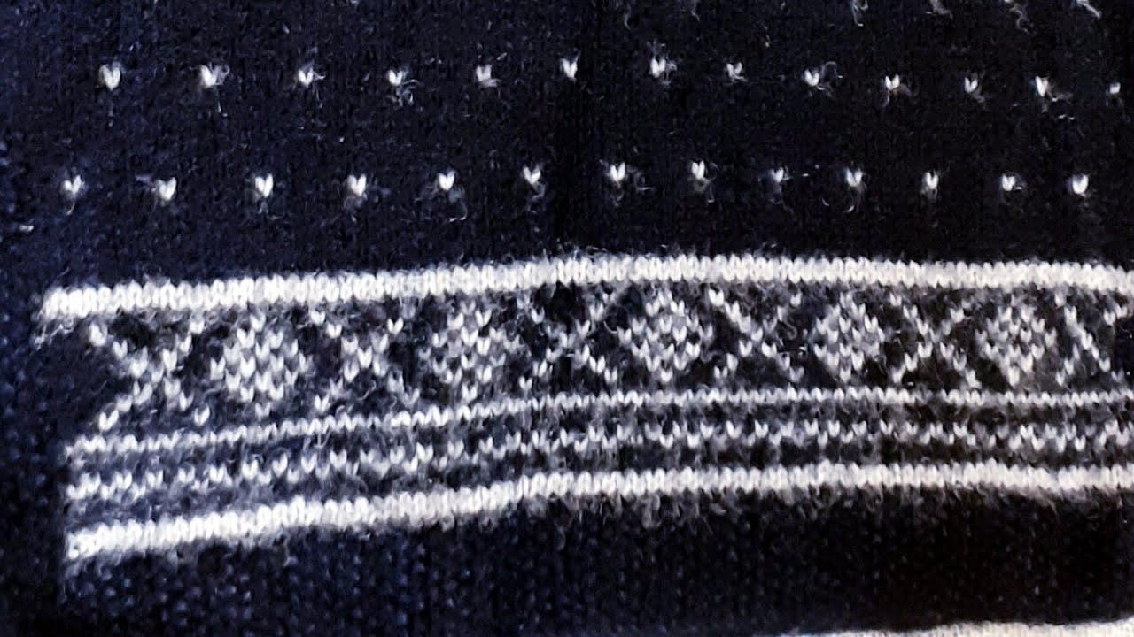 बॉर्डर बनाने का आसान तरीका | Easy border design for Cardigan/Sweater |Border banana sikhe