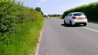 VNN 1 BMW does not like overtaking cyclists on A173