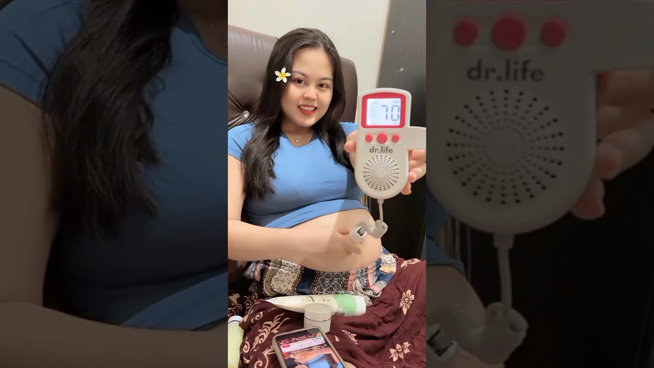 Bunda hamil live malam jualan alat pendengar detak jantung kandungan