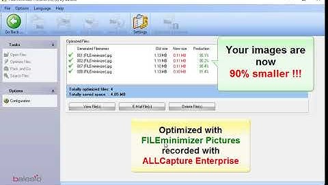 Optimize / reduce your photos for free | FILEminimizer Pictures