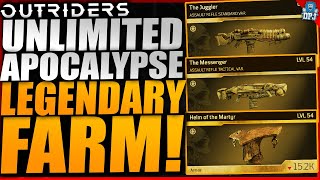 Outriders Unlimited Apocalypse Legendary Weapon U0026 Armor Farm Exploit  Glitch  Worldslayer Dlc