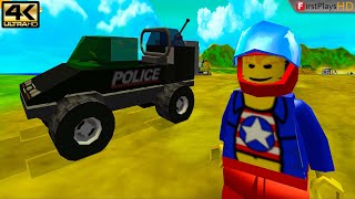 Lego Racers 2 (2001) - PC Gameplay 4k 2160p / Win 10