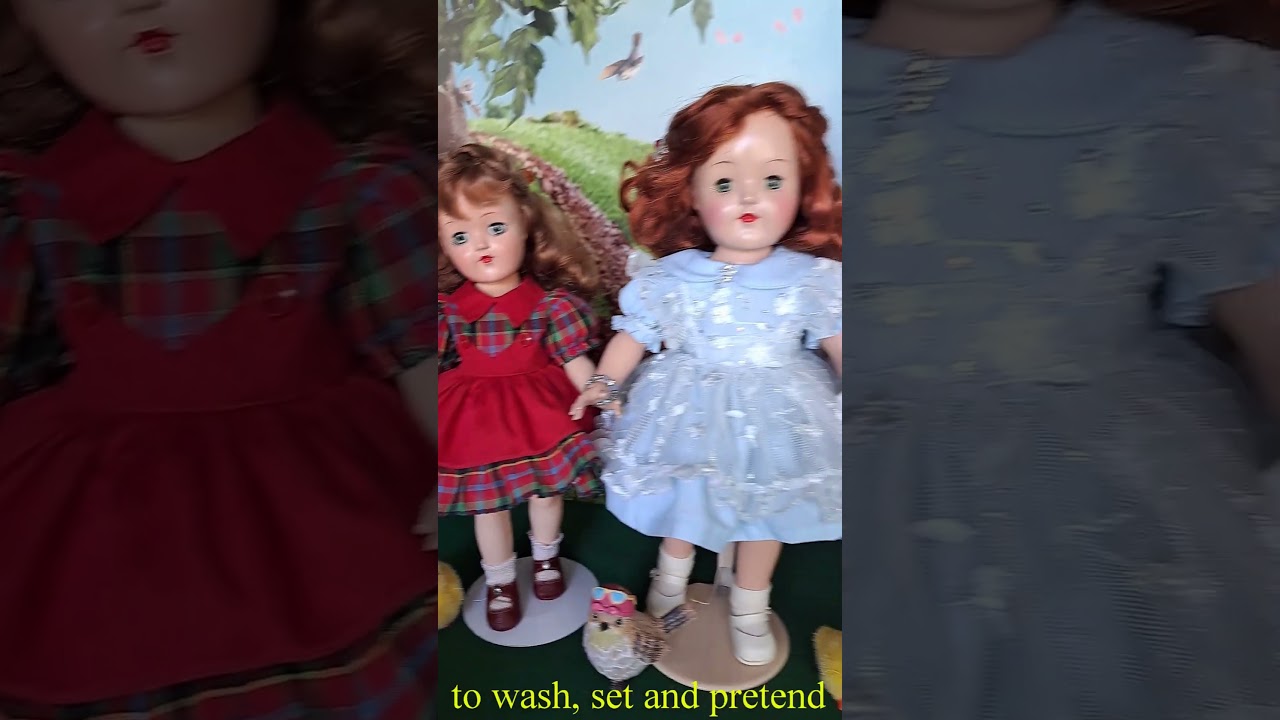One of the Most Unique Vintage Dolls, an Ideal Toni doll/