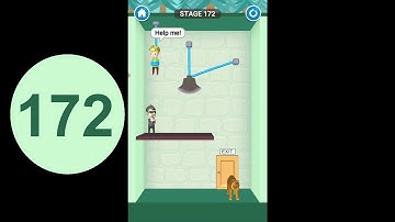 Rescue Cut Level 172 [2021] [HD] rescue cut rope puzzle