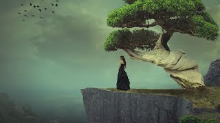 Alone On Mountain l Photoshop Manipulation Tutorial l Fantasy Effect screenshot 5