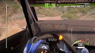 WRC 7 FIA World Rally Championship - Cockpit View Gameplay (PC HD) [1080p60FPS]