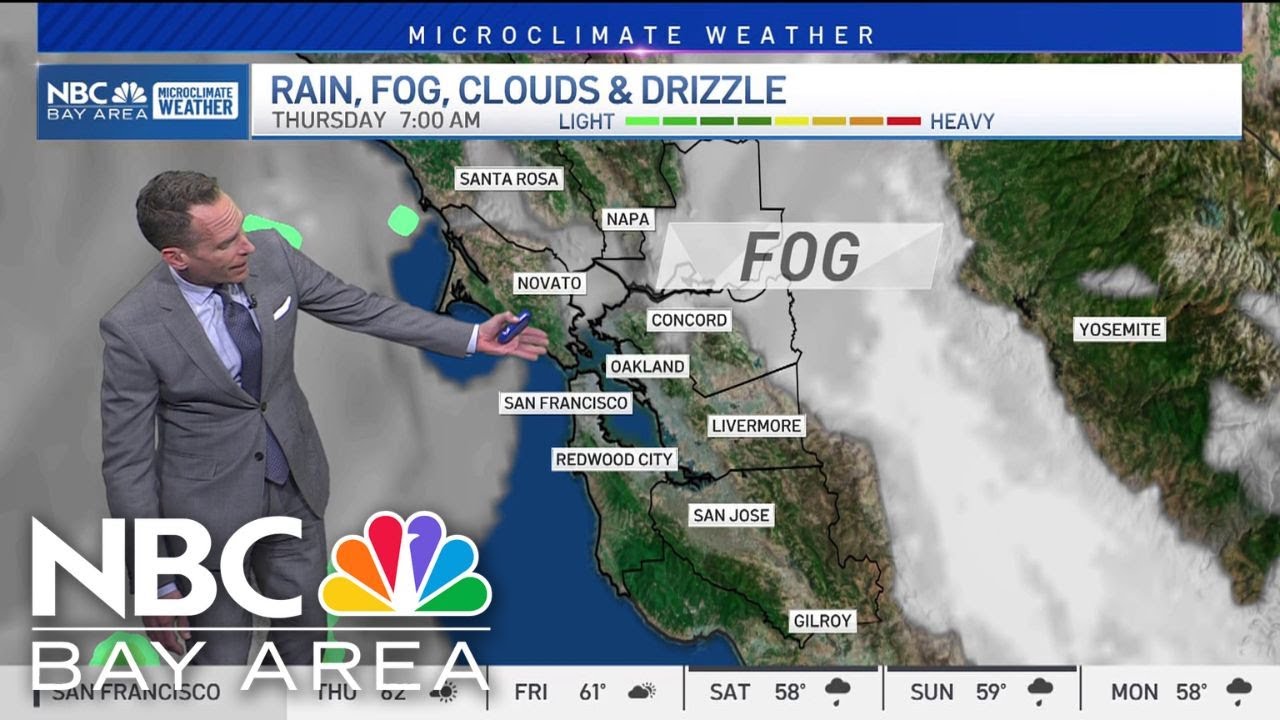 Jeff’s Forecast: Early fog and how much rain the next 7 days - YouTube