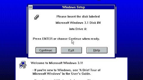 How to Install Windows 3.11 on VMware!