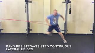 BAND RESISTED/ASSISTED CONTINUOUS LATERAL HEIDEN
