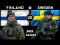 Finland vs Sweden  military power comparison 2022 | Finland vs Sweden | Sweden  military power