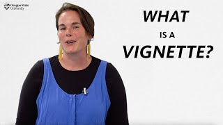 "What is a Vignette?": A Literary Guide for English Students and Teachers