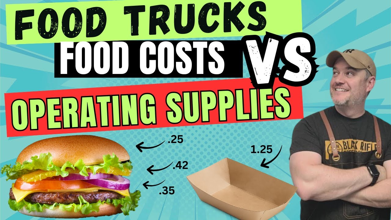 FOOD TRUCK PRICING 101 THE BASICS! Food Costs vs Operating Supplies