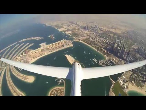 Glider Aerobatics over Dubai - World Air Games 2015 with the Swift S-1 [HD]