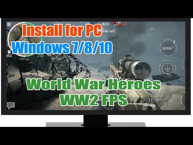 Download World War 2 - Battle Combat (FPS Games) on PC with MEmu