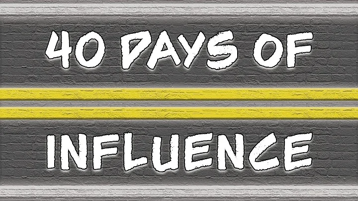 40 Days of Influence: Marks of Influence | Pastor ...
